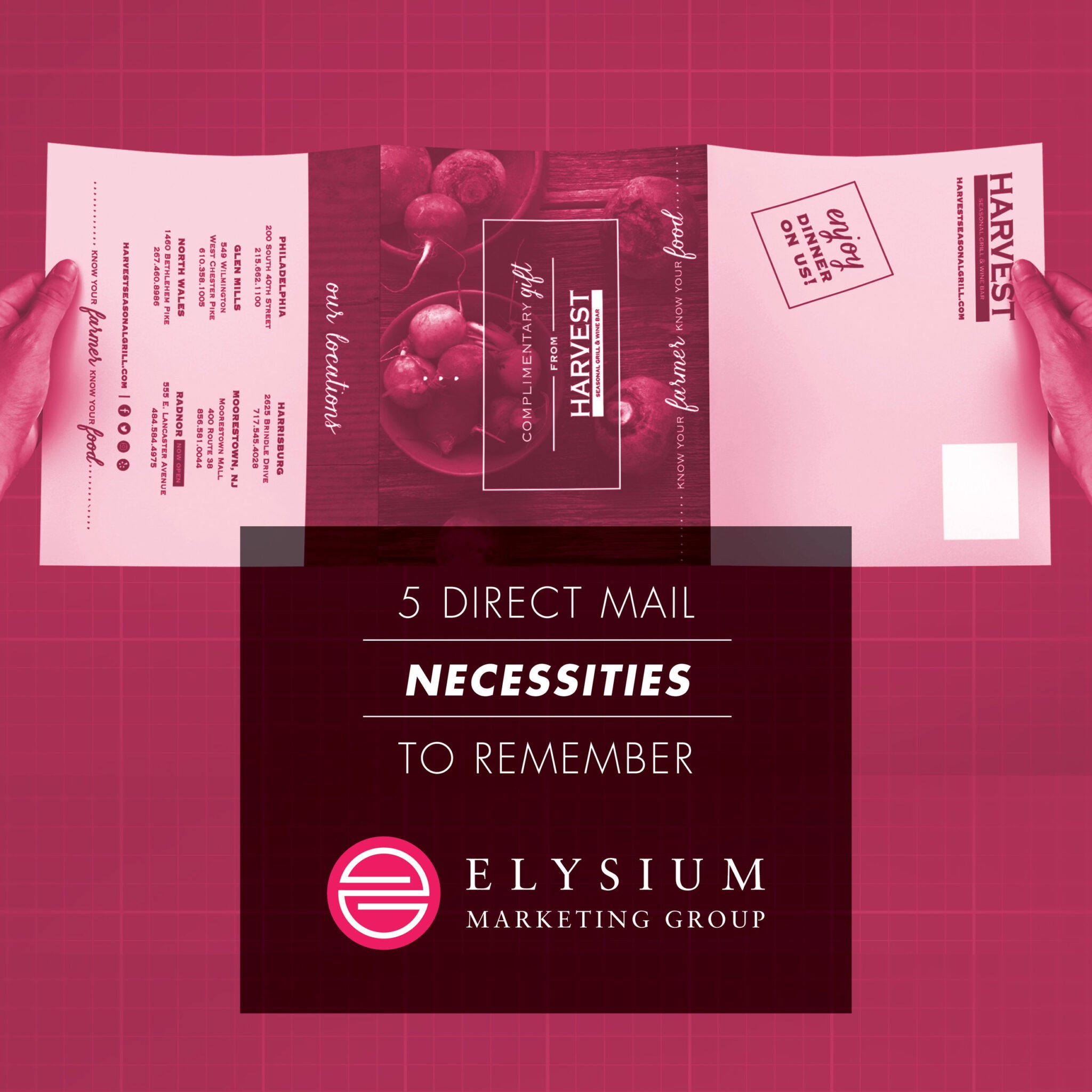 Direct Mail Necessities to Remember by Elysium MG