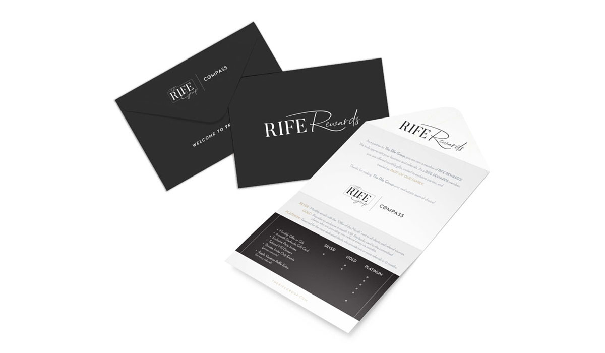 logo and branding for Rife Group
