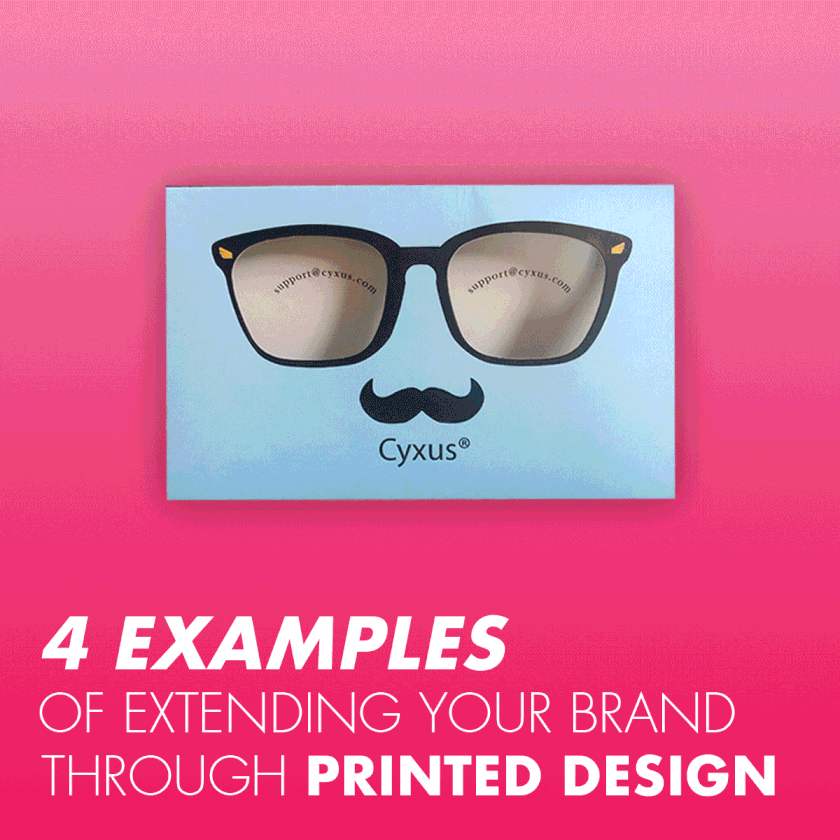 example of great printed marketing design