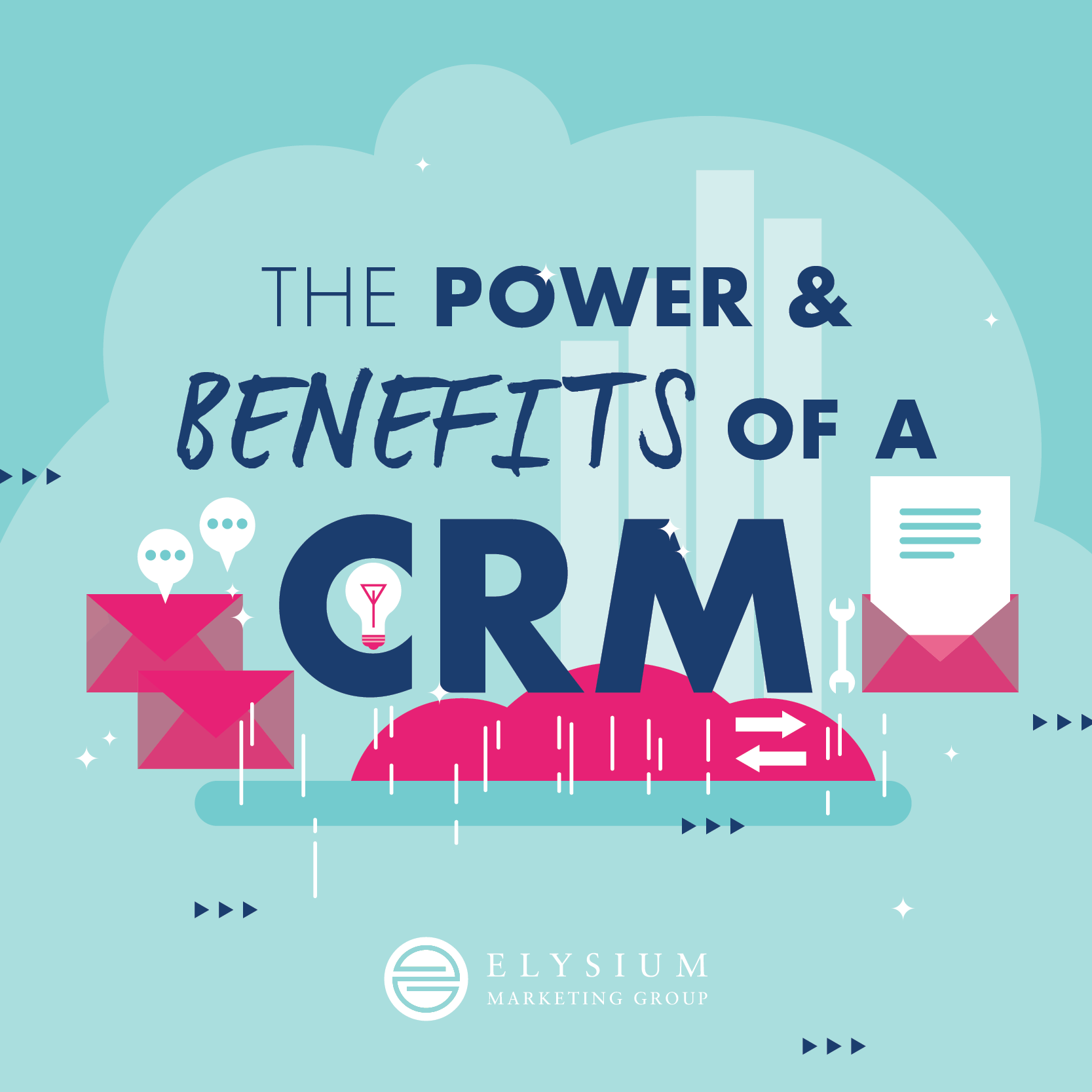 CRM Benefits by Elysium Marketing Group