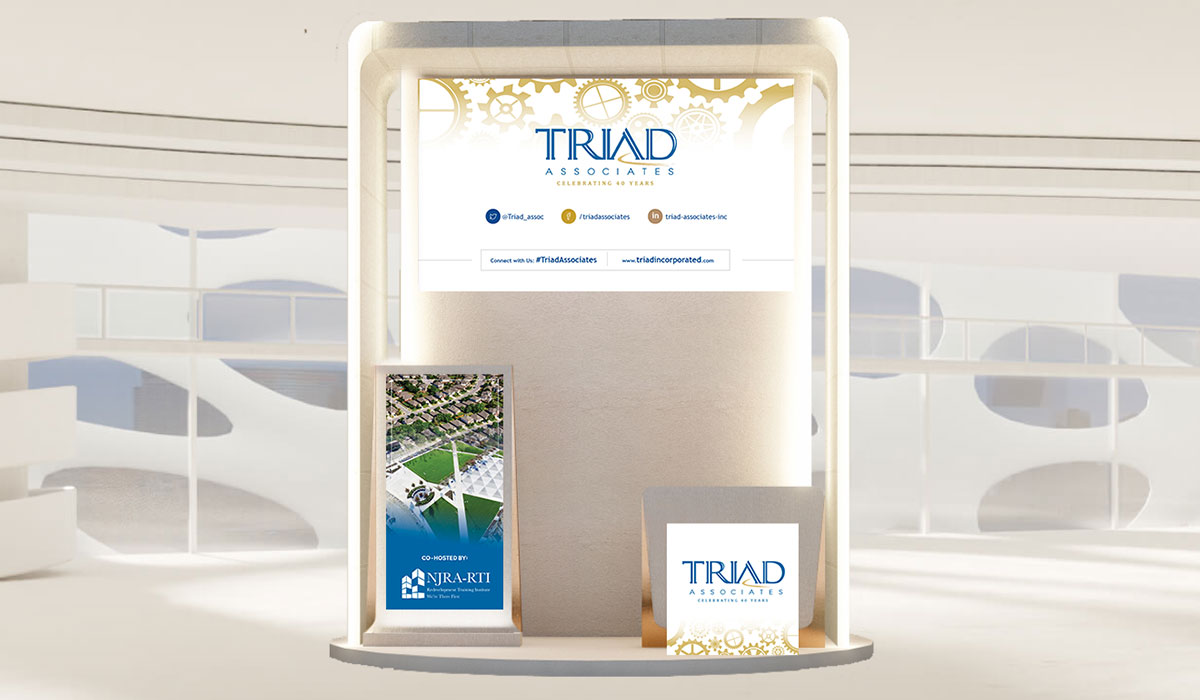 Triad branding design by Elysium Marketing Group
