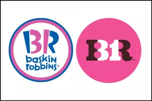 basking robbins new logo vs old one
