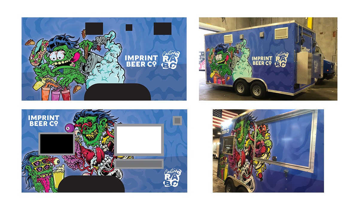 Imprint Beer Co. Food Truck Design