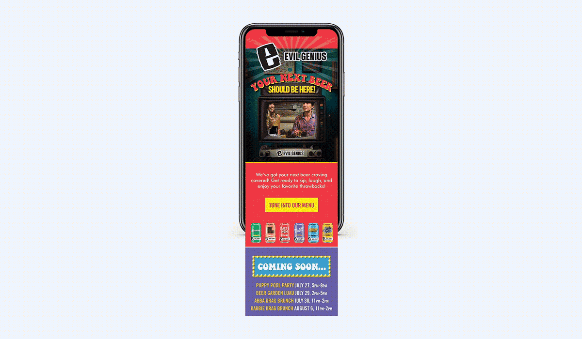 Email Marketing by Elysium MG - Philadelphia Brewery