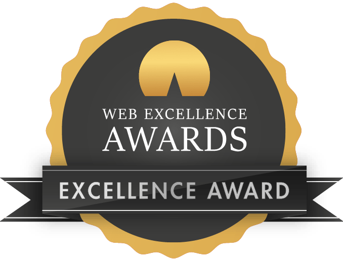 Web Excellence Award badge