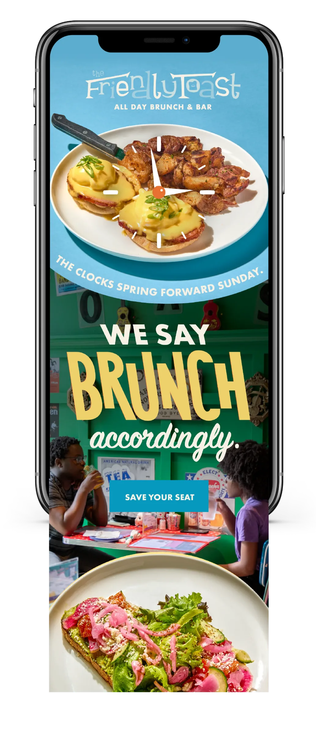 The Friendly Toast Brunch Email
